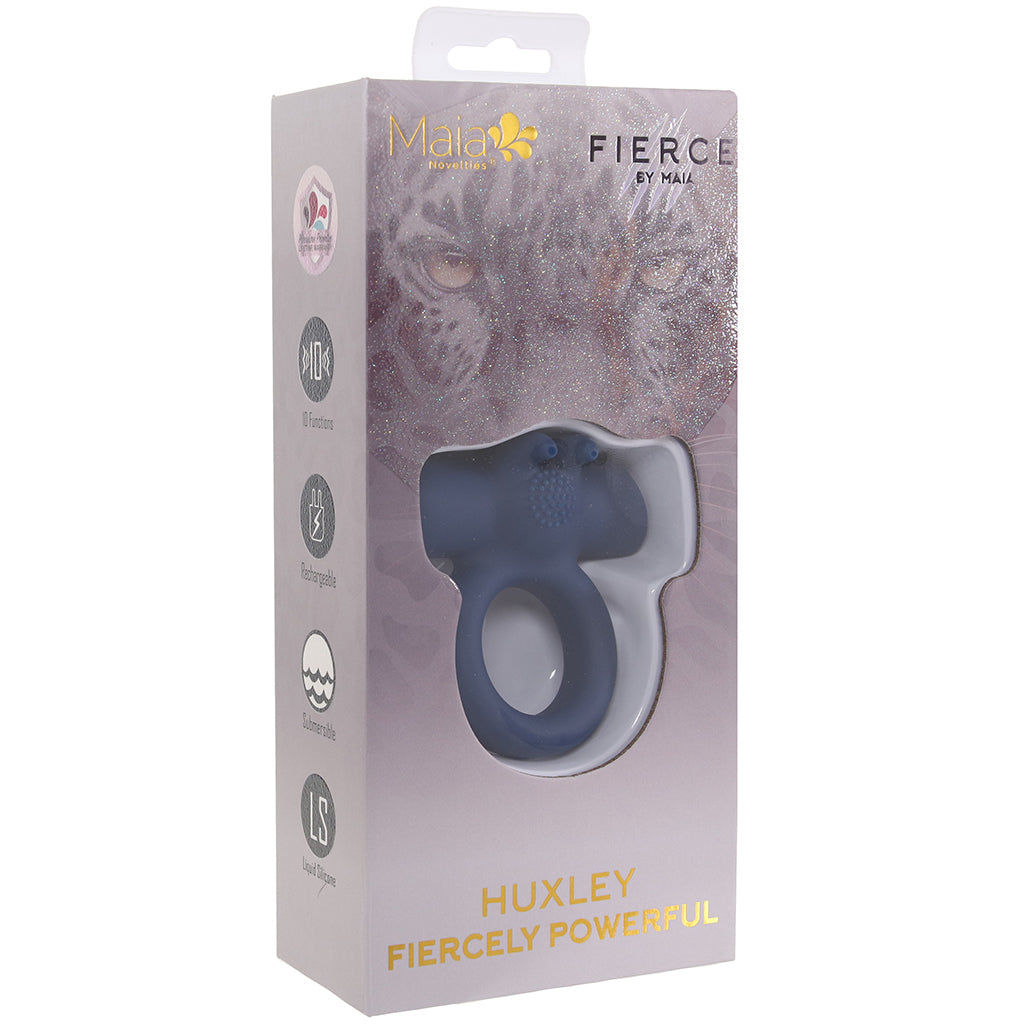 Huxley Vibrating Liquid Silicone C-Ring