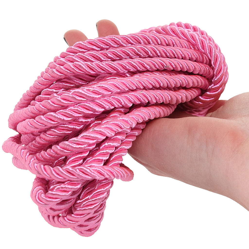 Ouch! 32.8'/10m Bondage Rope in Pink Bondage and Fetish > Restraints