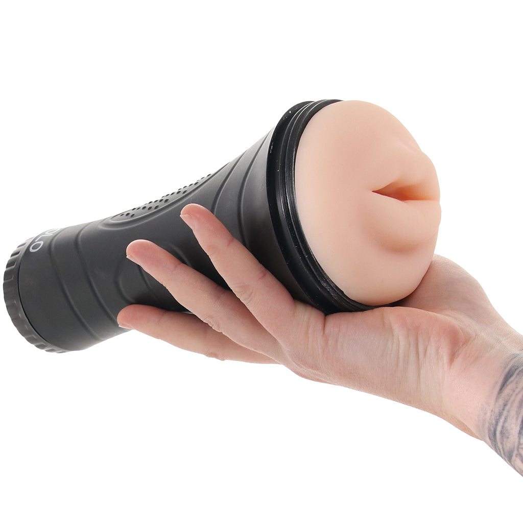 Zolo Stroke Off Deep Throat BJ Stroker Male Masturbators > Mouth Masturbators & Strokers