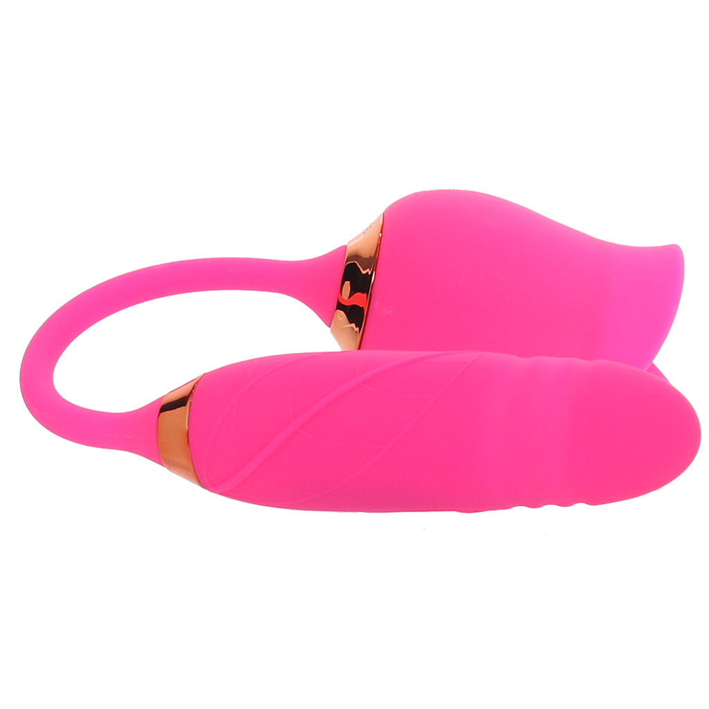 Pink Pussycat Licking Rose Vibe Vibrators > Clitoral Stimulators