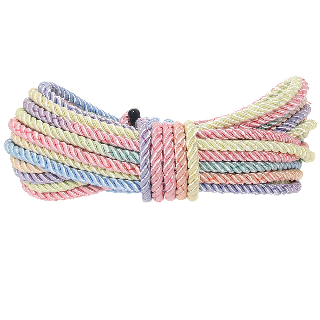 Ouch! 32.8'/10m Bondage Rope in Pastel Rainbow Bondage and Fetish > Restraints