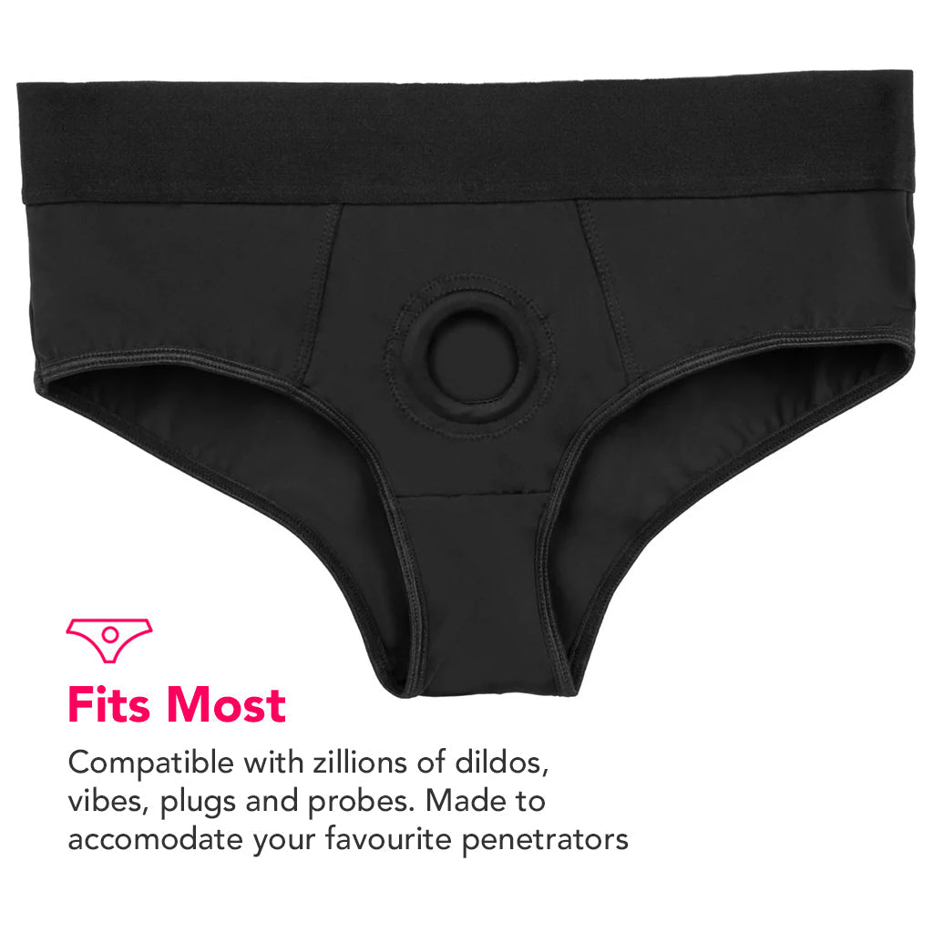 Her Royal Harness Backless Brief /M Dildo Sex Toys > Strap-On and Harnesses