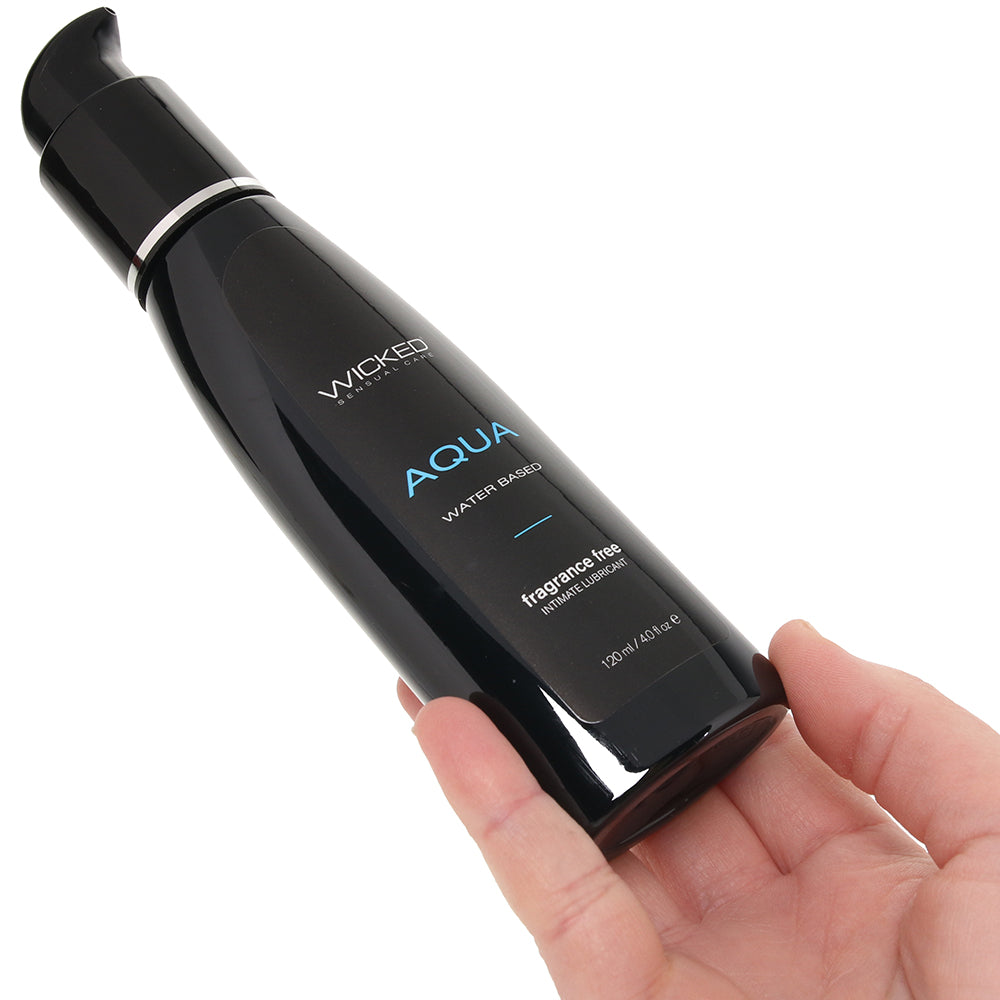 Aqua Fragrance Free Water Based Lube 4oz/120ml Lubes and Lotions > Water Based Sex Lubes