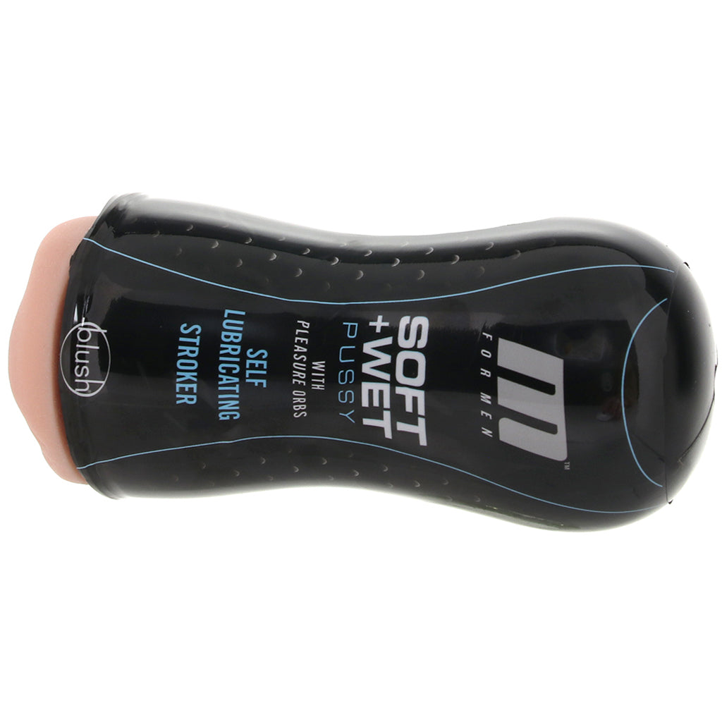 M For Men Soft + Wet Pussy in Pleasure Orbs Male Masturbators > Pocket Strokers