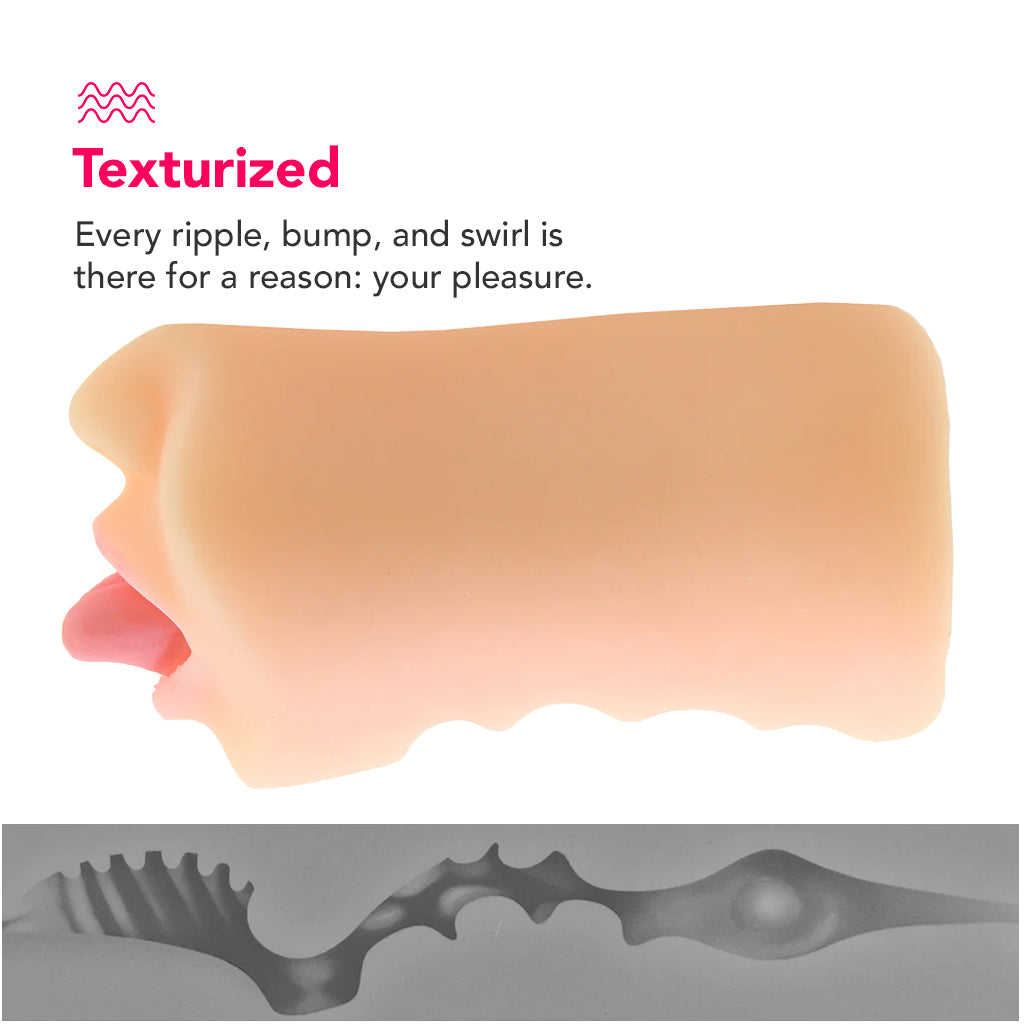 Zero Tolerance Real Mouth Stroker Male Masturbators > Mouth Masturbators & Strokers