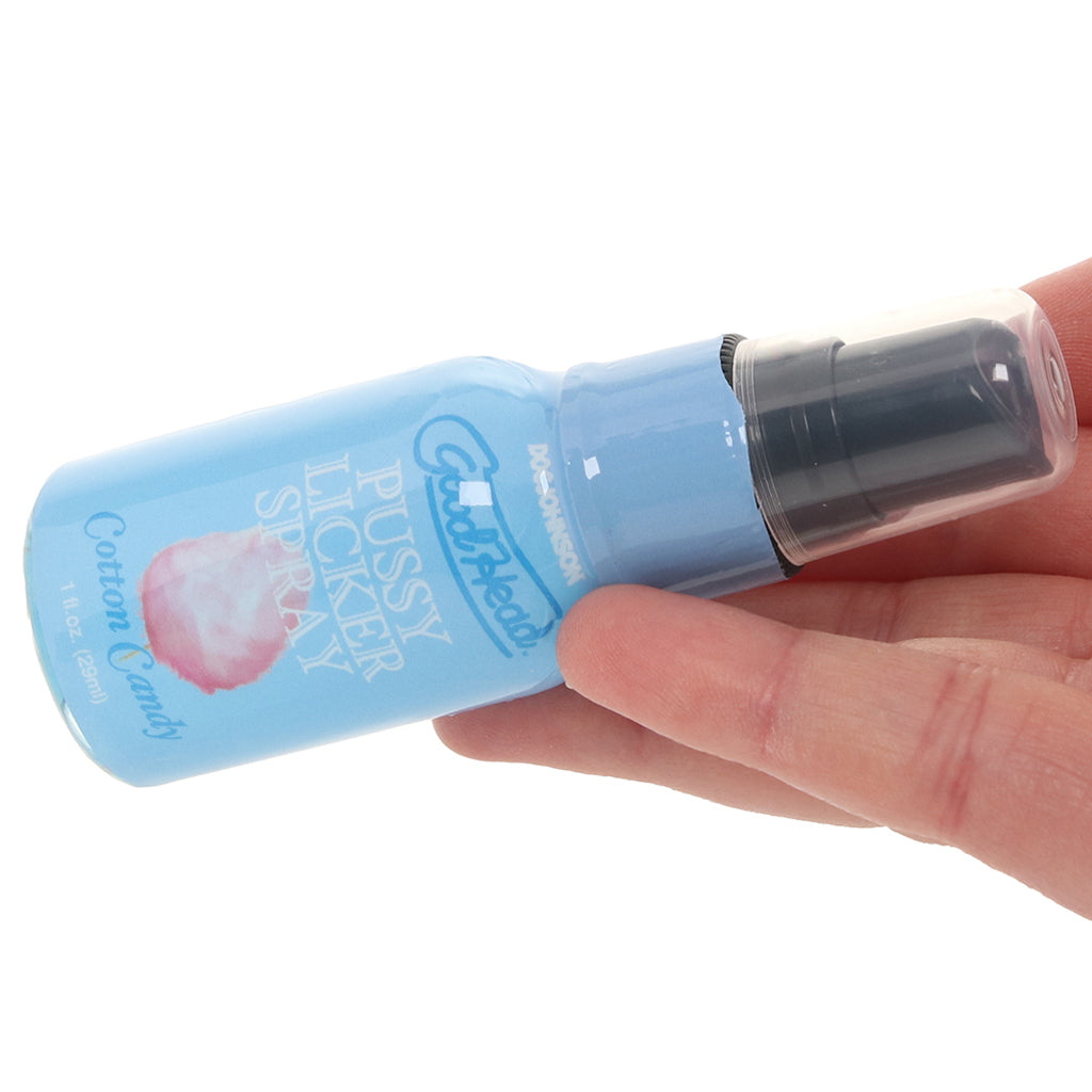 GoodHead Pussy Licker Spray 1fl.oz/29ml in Cotton Candy Lubes and Lotions > Flavored Sex Lubes