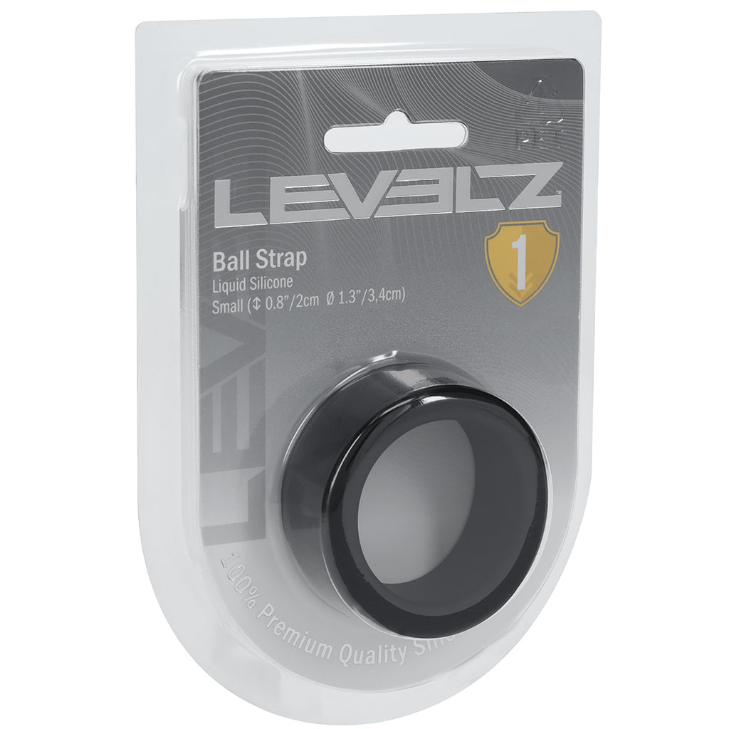 LEVELZ Silicone Small Ball Strap in .8"/2cm Cock Rings
