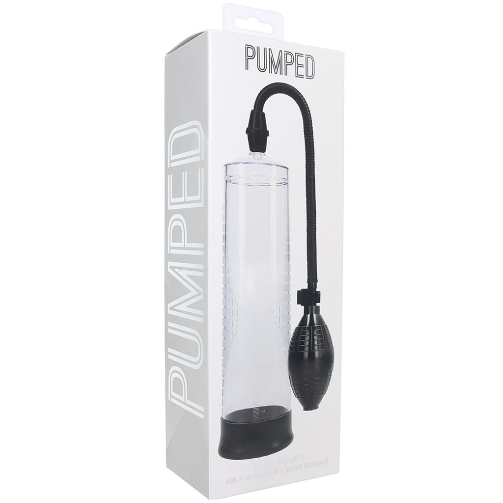 Pumped Basic Pump 1 in Clear Male Enhancement > Penis Pumps