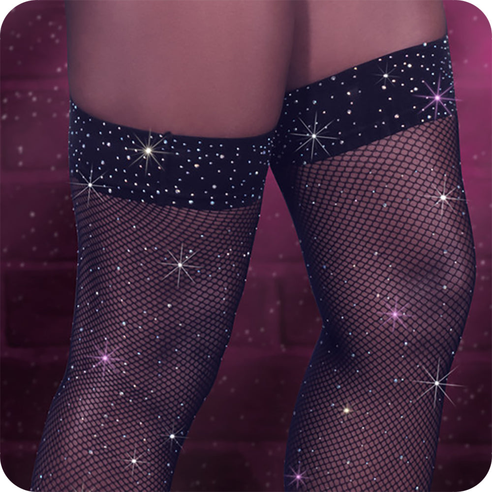 Radiance Thigh High Stockings XL Bondage and Fetish > Pleasure Masks and Dress Up Play