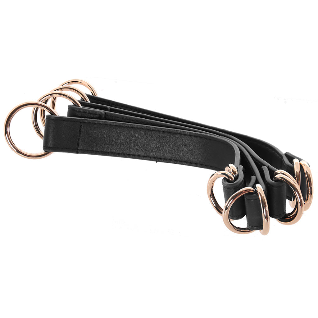 Bondage Couture Tie Down Straps in Rose Gold Bondage and Fetish > Restraints