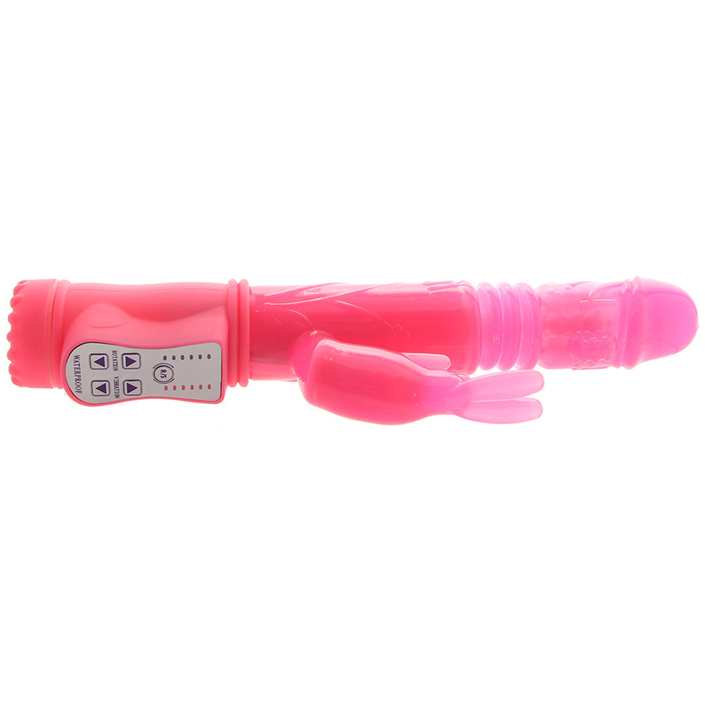 Firefly Thumper Glow in the Dark Rabbit Vibe in Pink Vibrators > Rabbit Vibrators