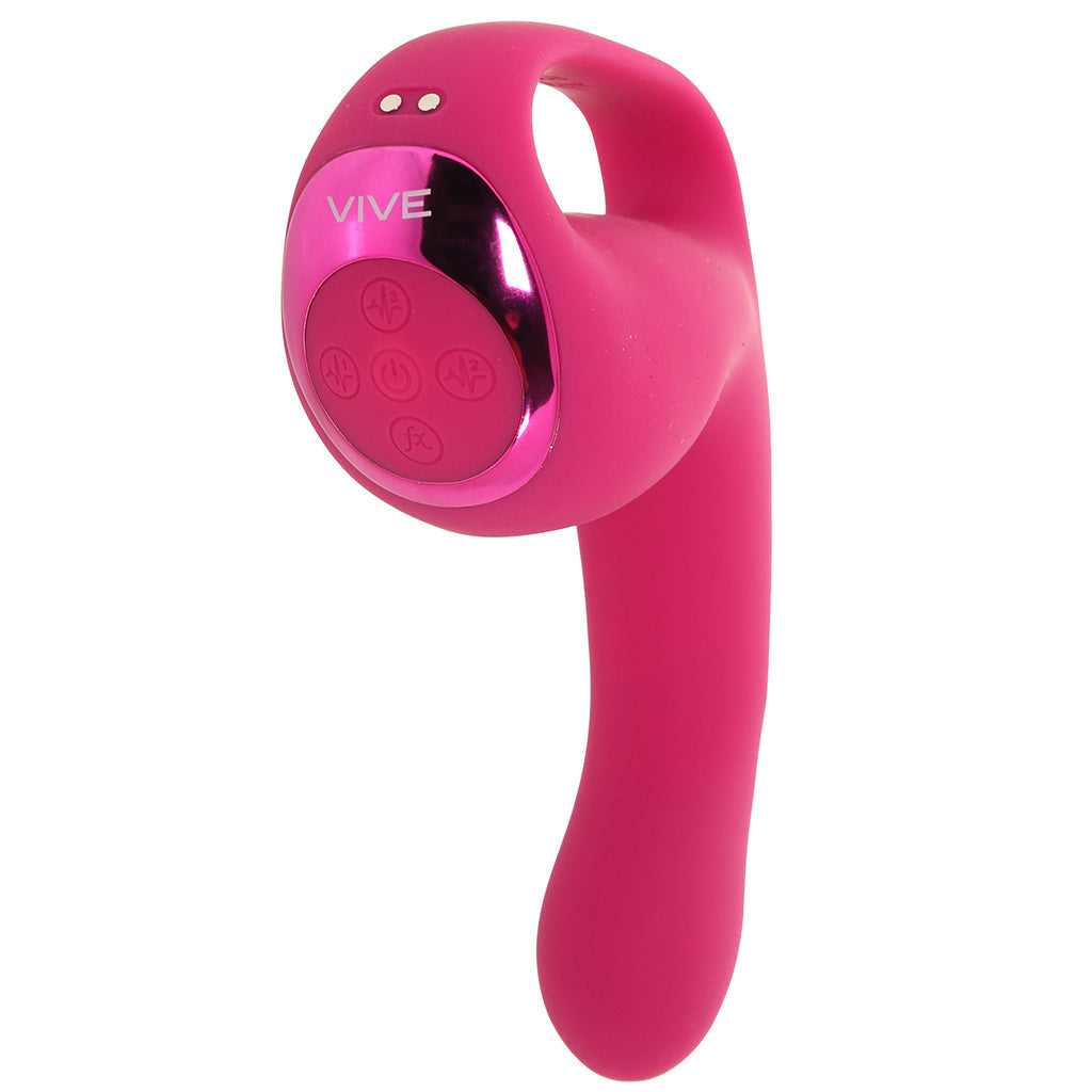 Riko Triple Thumping Finger Motion Vibe in Pink Vibrators > G-Spot Vibrators