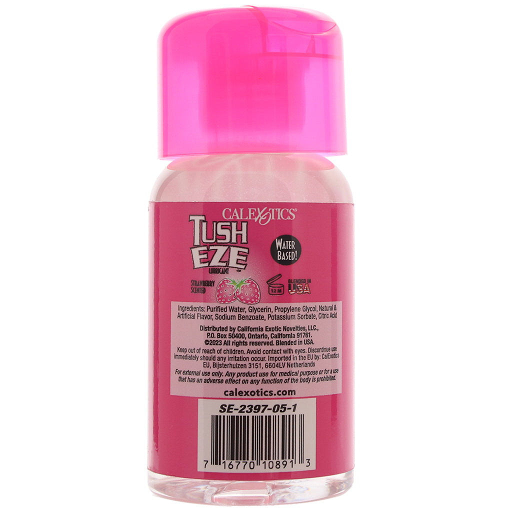 Tush Eze Water Based Lubricant 6oz/177ml in Strawberry Lubes and Lotions > Water Based Sex Lubes