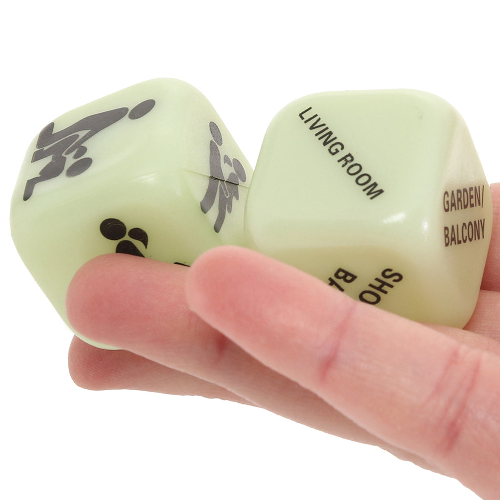 Glow in the Dark Sex Dice Sensual Love > Games