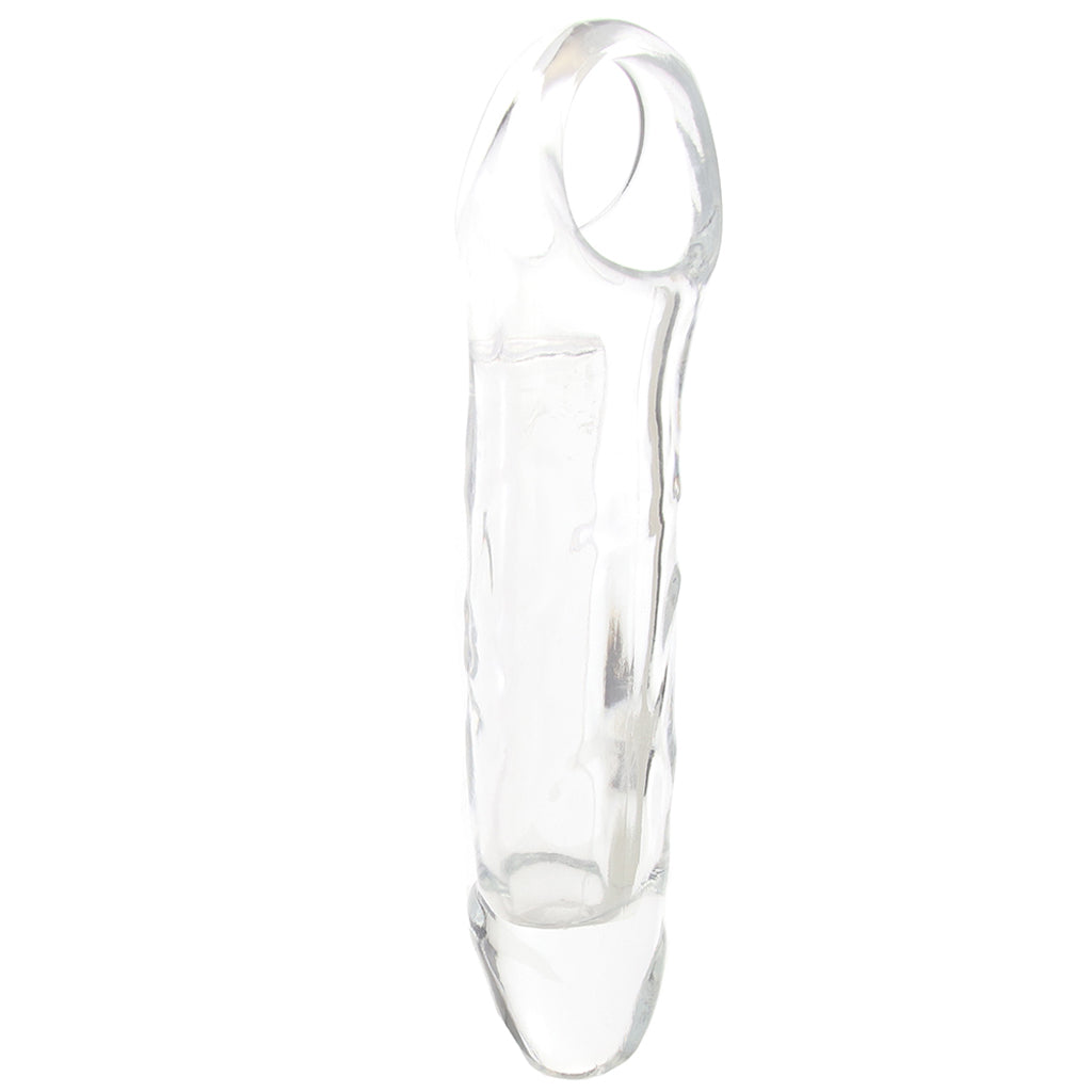 Size Up 3 Inch Extender with Ball Loop in Clear Male Enhancement > Extenders and Sleeves