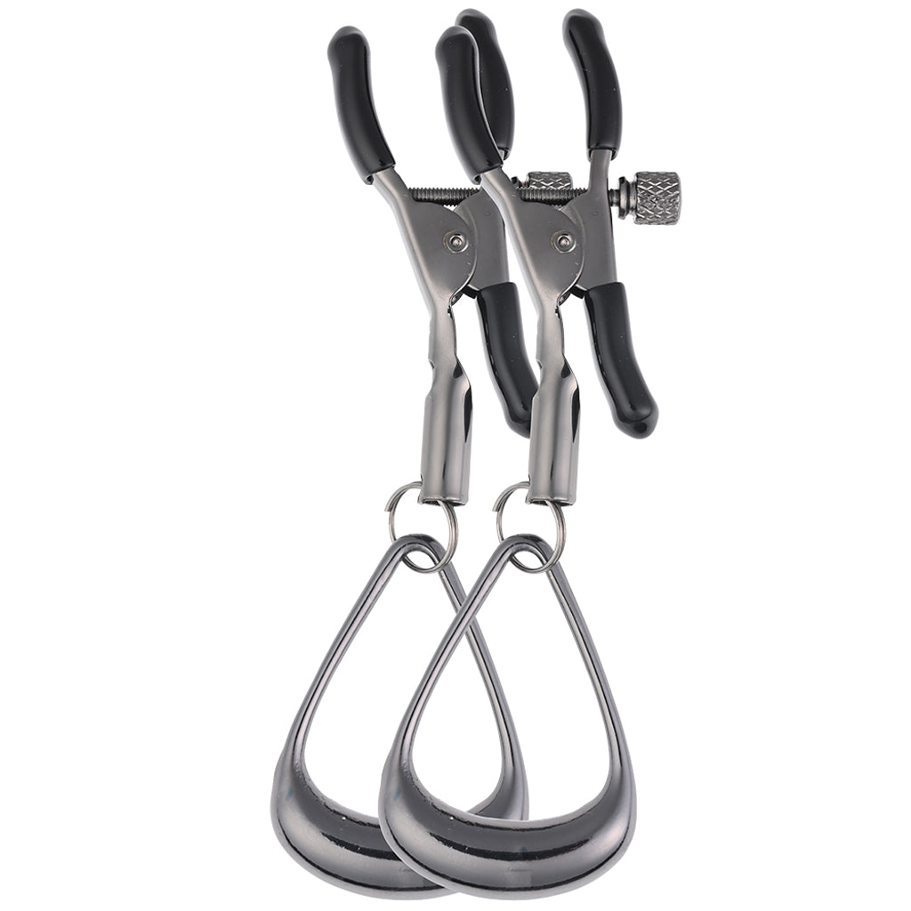 Velvet Noir Tuggable Nipple Clamps Bondage and Fetish > Nipple Stimulators & Clamps