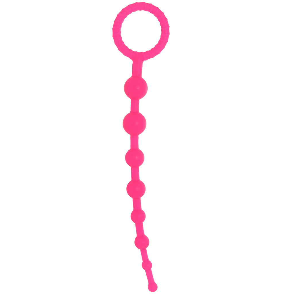 PinkCherry Graduated Anal Beads in Pink Anal Sex Toys > Anal Beads