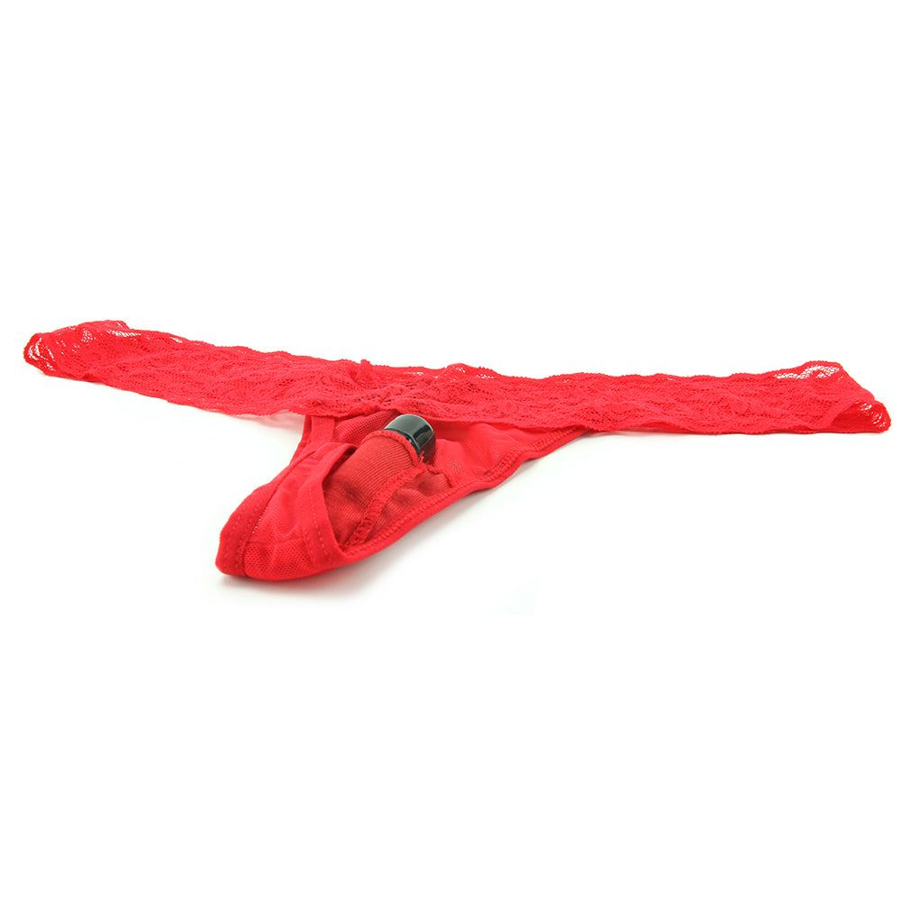 Vibrating Panties with Hidden Vibe Pocket Red /M Vibrators > Wearable & Panty Vibrators