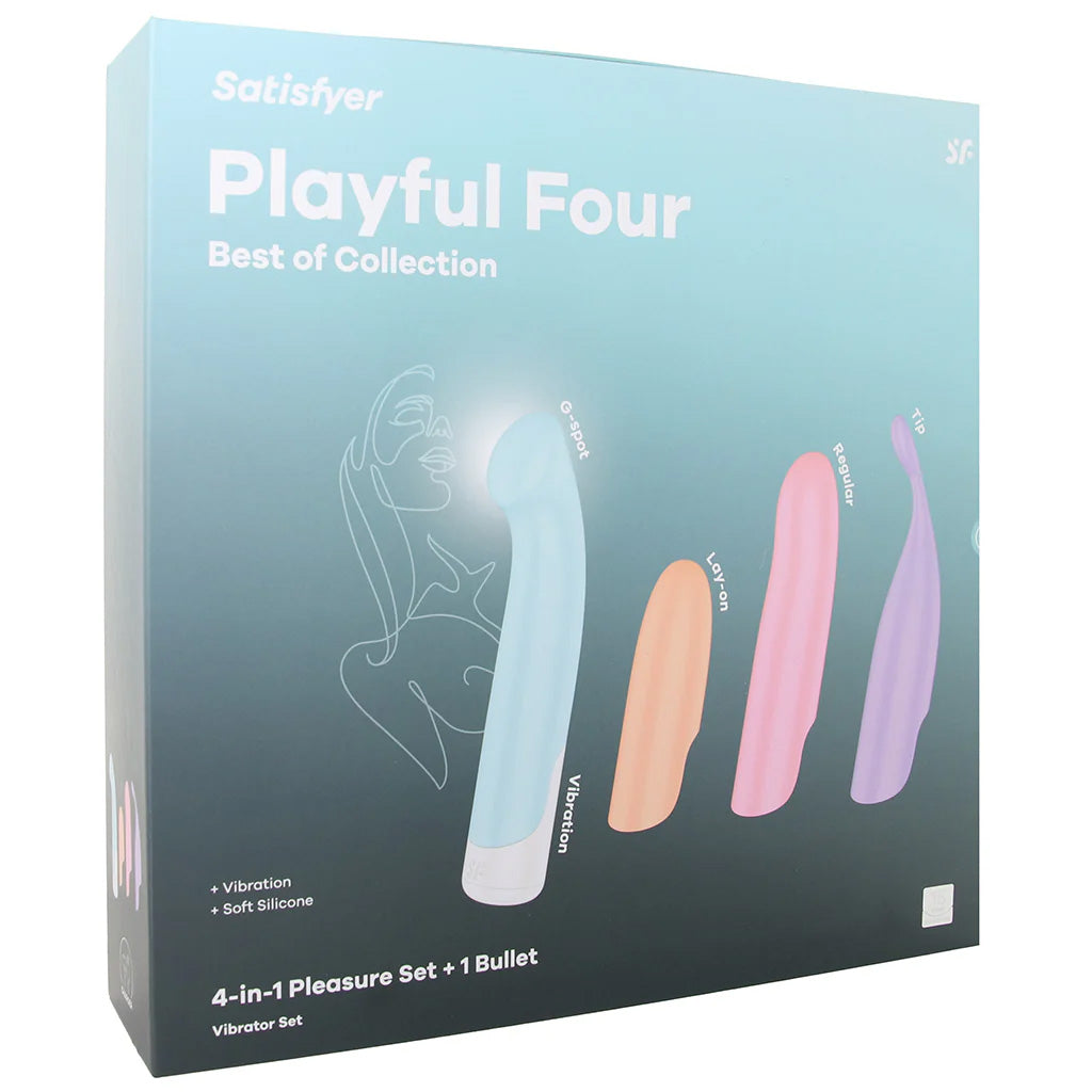 Satisfyer Playful Four Pleasure Set Vibrators > Clitoral Stimulators