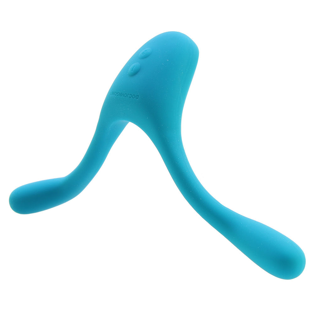 Tryst V2. Multi-Erogenous Silicone Vibe in Teal Vibrators > Clitoral Stimulators