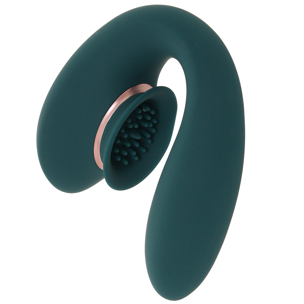 Twitch 3 Innovation G-Spot and Suction Vibe in Green Vibrators > G-Spot Vibrators