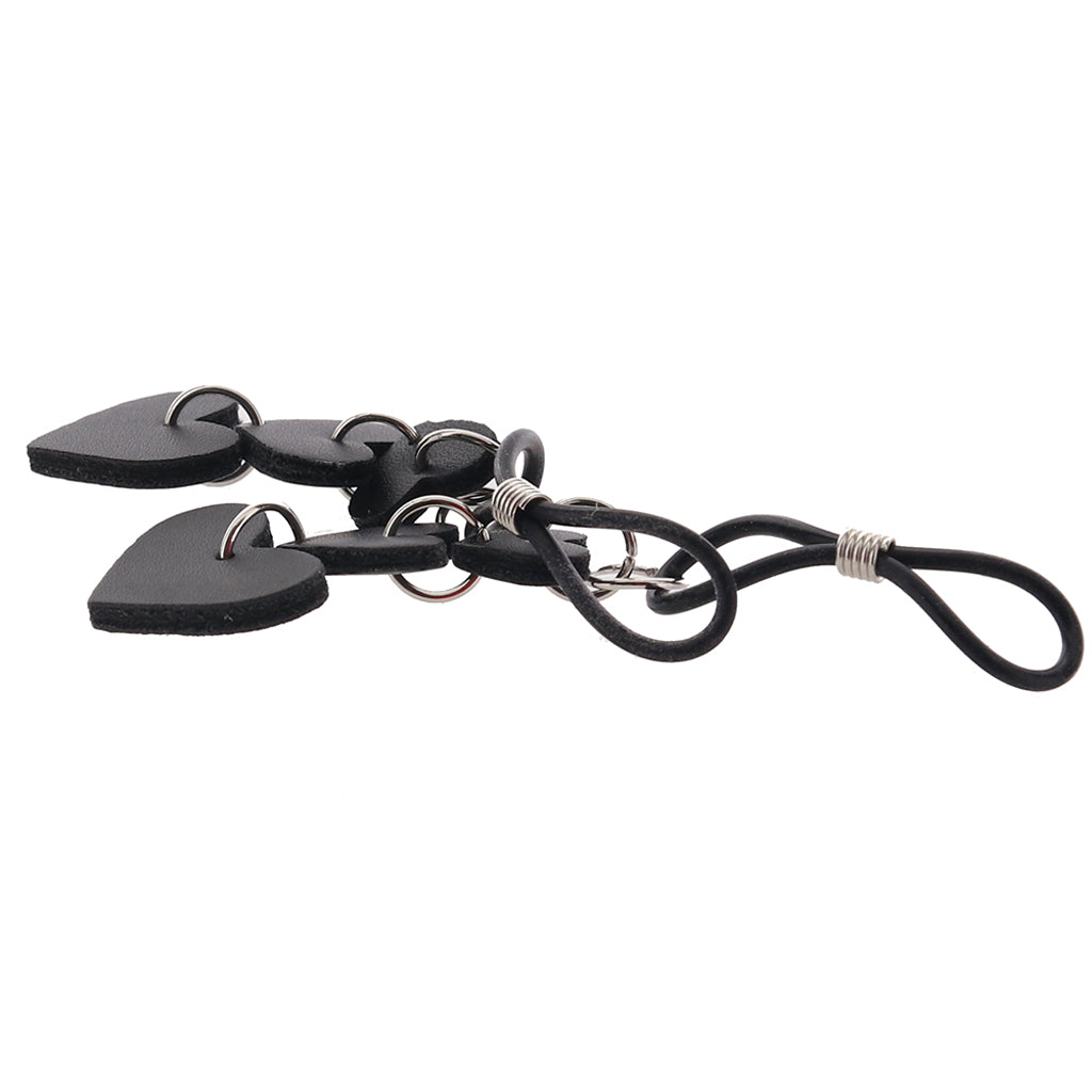 Sex & Mischief Heart Nipple Ties Bondage and Fetish > Nipple Stimulators & Clamps