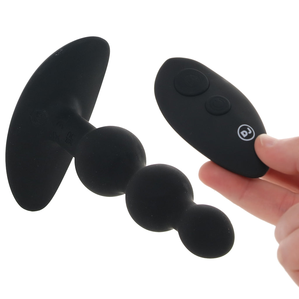 A-Play Beaded 5.5 Inch Anal Vibe in Black Anal Sex Toys > Anal Vibrators