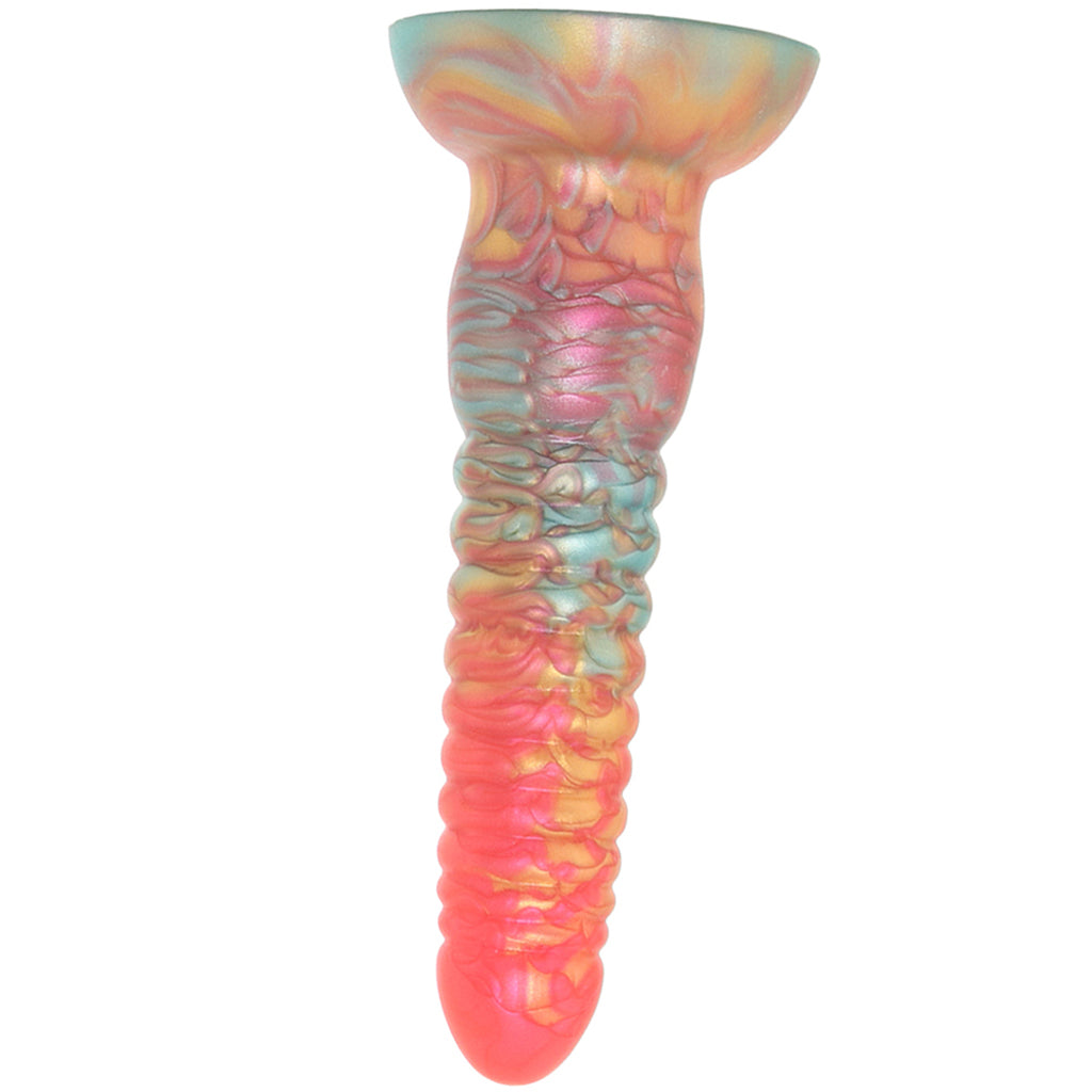 Colours Stacked 6 Inch Dildo in Red/Gold Dildo Sex Toys > Non-Phallic Dildos