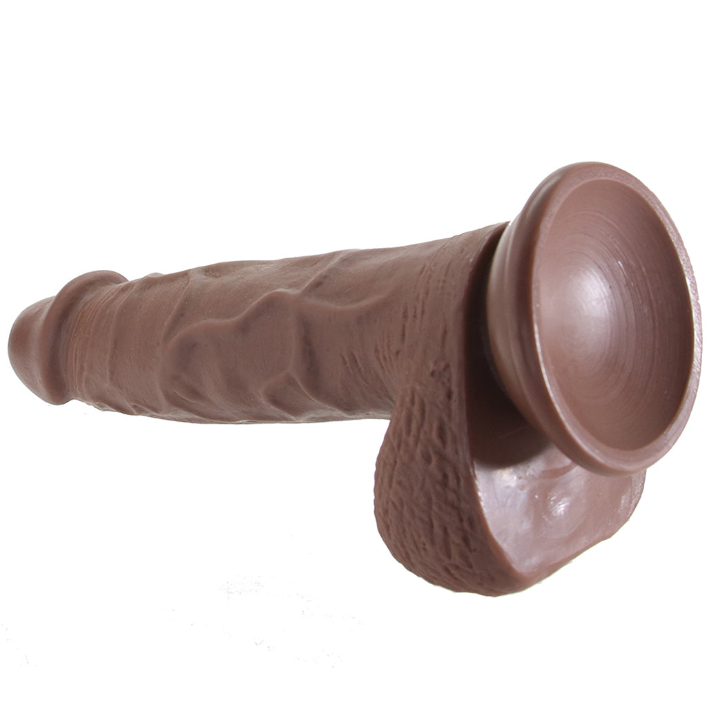 Realistic 8 Inch Dildo in Dark Dildo Sex Toys > Realistic Dildos