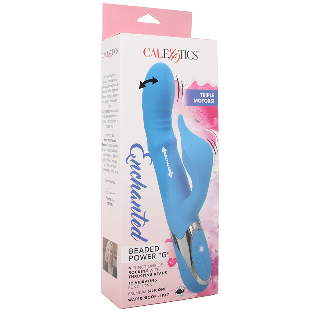 Enchanted Beaded Power G Rabbit Vibe Vibrators > Rabbit Vibrators