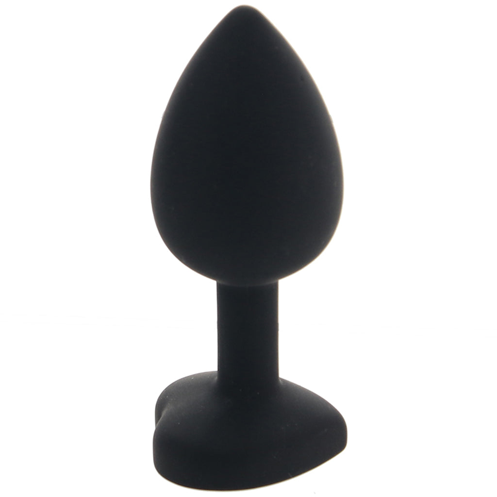 Glams Xchange Heart Gem Butt Plug in Small Anal Sex Toys > Butt Plugs