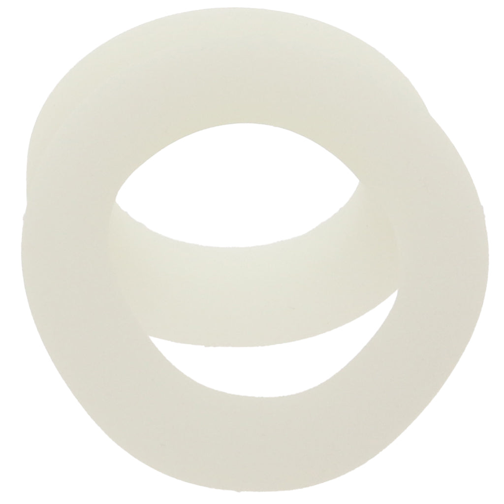Alpha Ring Liquid Silicone Snug Tugger in Glow-in-the-Dark Cock Rings