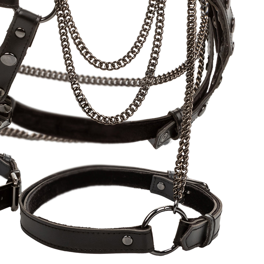 Euphoria Thigh Harness With Chains Bondage and Fetish > Men's Bondage Wear