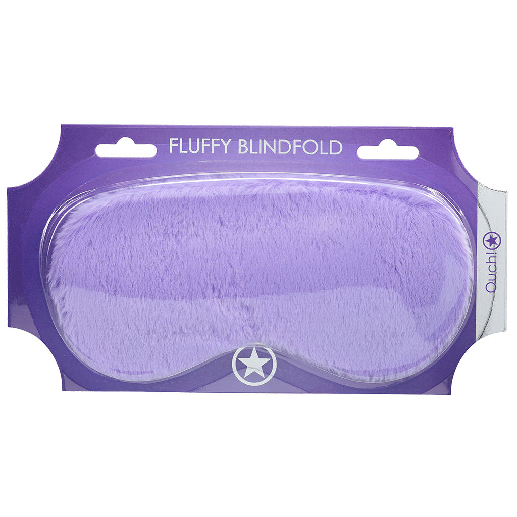 Ouch! Fluffy Blindfold in Purple Bondage and Fetish > Pleasure Masks and Dress Up Play