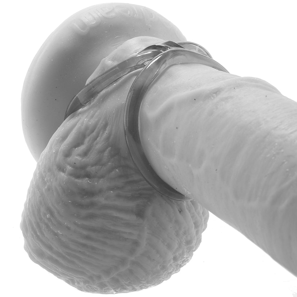 Bullseye Double Loop Cock Ring in Smoke Cock Rings