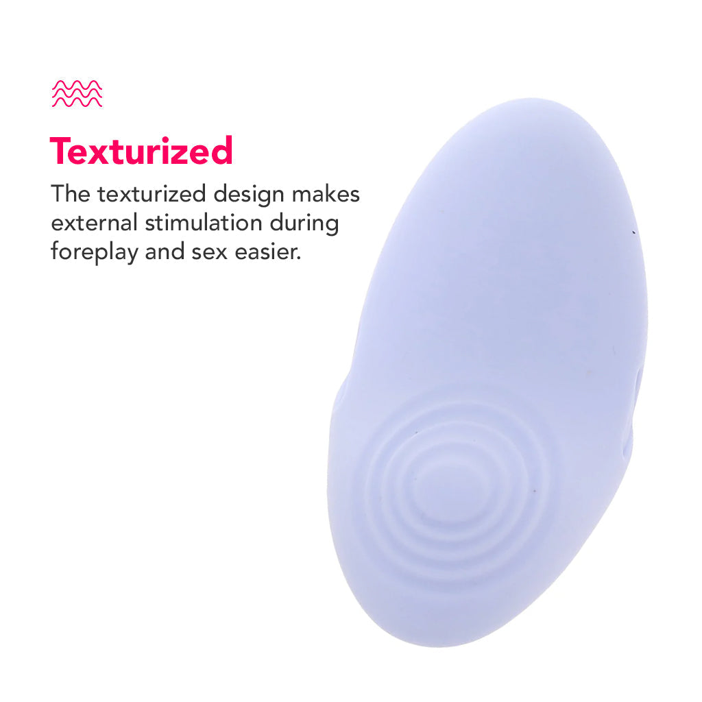 Echo 2 Flexible Panty and Finger Vibe in Sky Blue