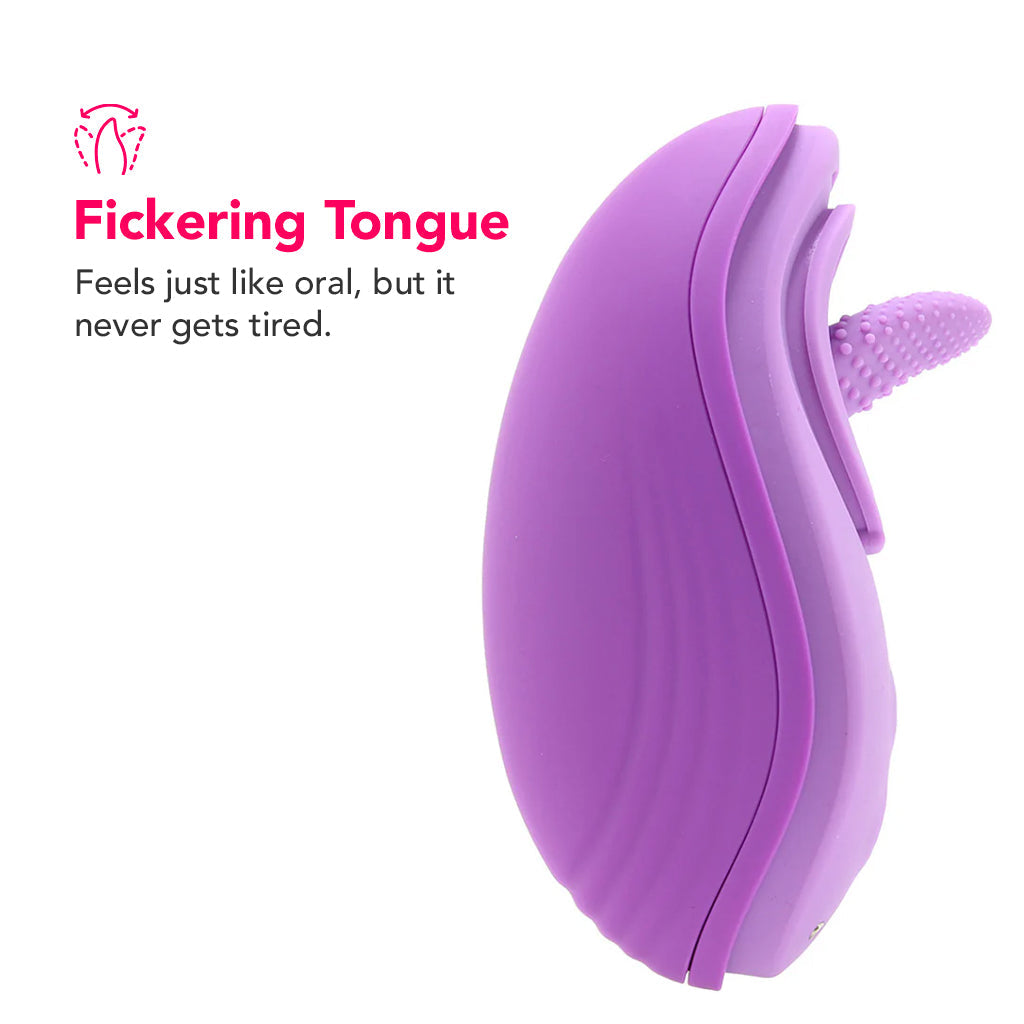 Fantasy For Her Silicone Fun Tongue Vibe Vibrators > Clitoral Stimulators