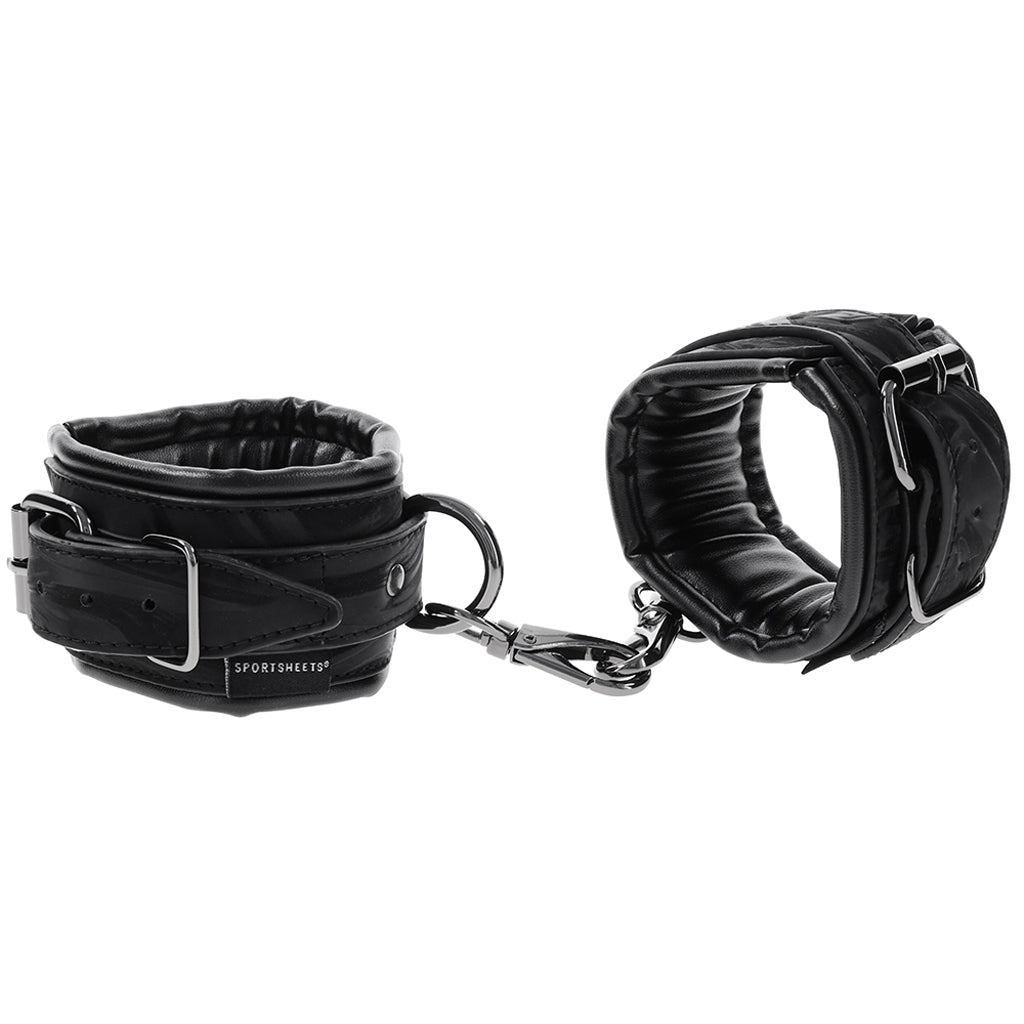 Velvet Noir Handcuffs Bondage and Fetish > Wrist and Ankle Cuffs