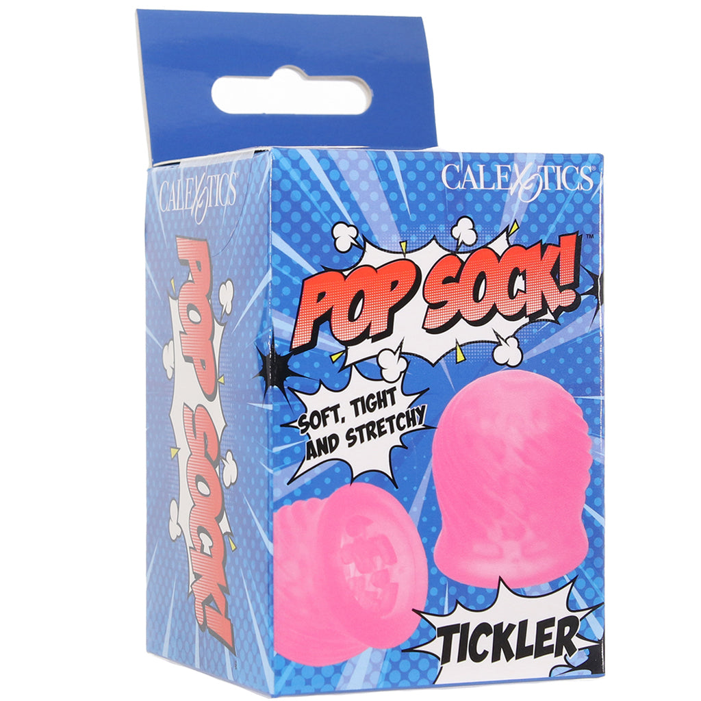 Pop Sock! Tickler Mini Stroker in Pink