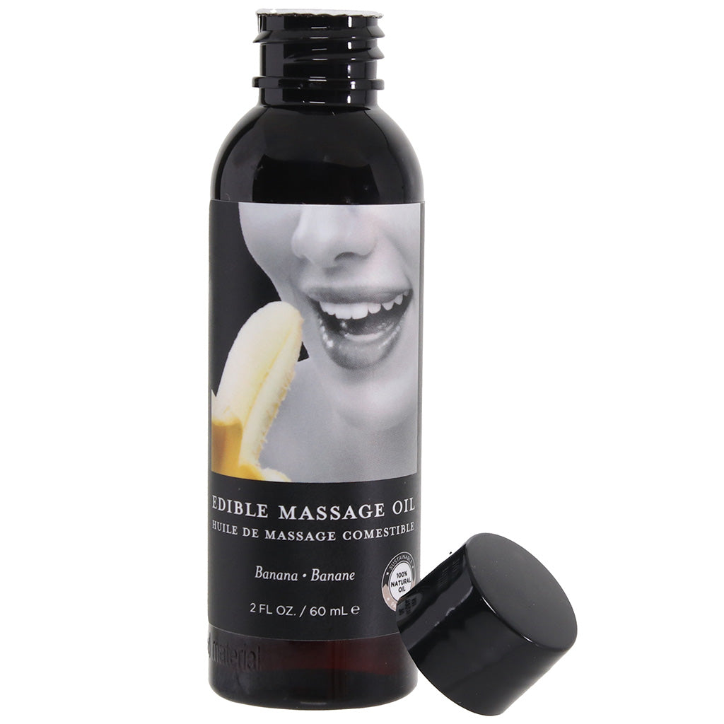 Edible Massage Oil 2oz/60ml in Banana Sensual Love > Massage