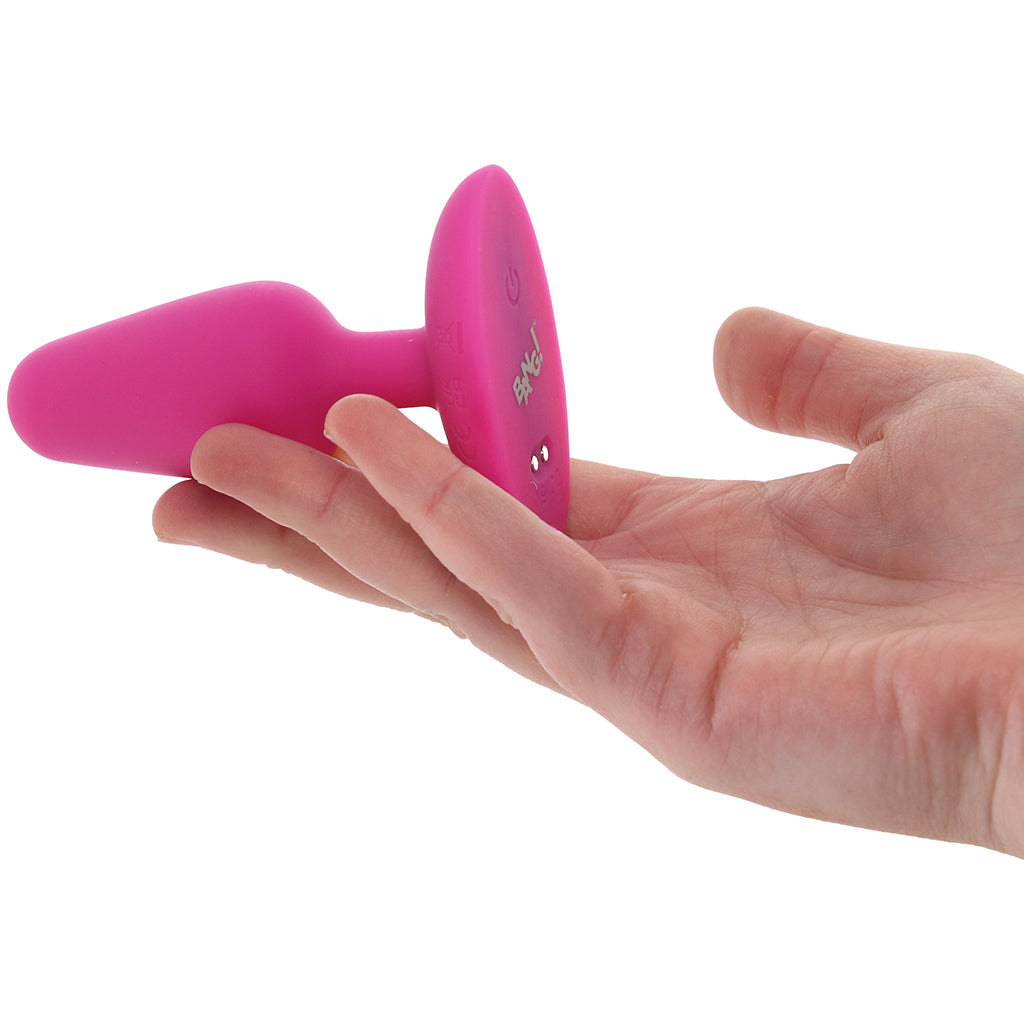 Bang! Vibrating Silicone Butt Plug in Pink Anal Sex Toys > Butt Plugs
