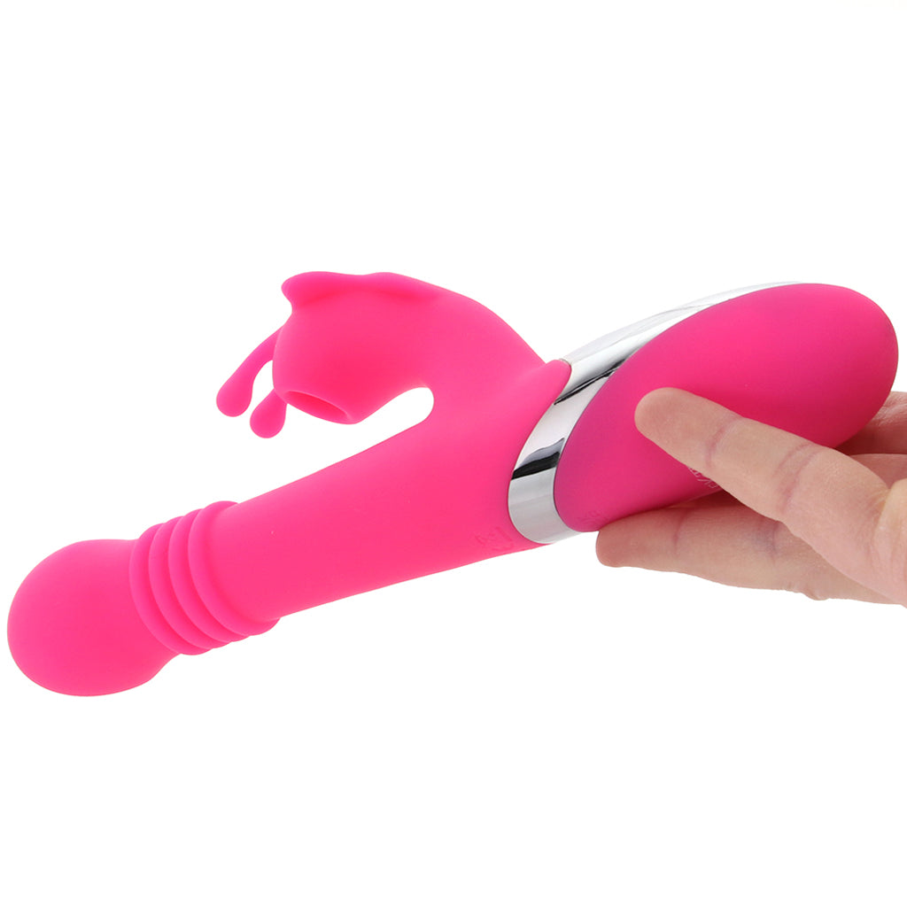 Enchanted Kissing Butterfly Thrusting Suction Rabbit Vibe Vibrators > Rabbit Vibrators