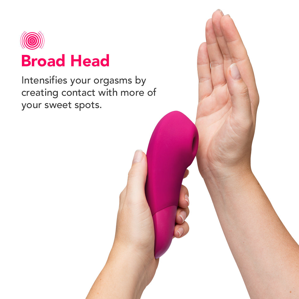 Womanizer Enhance Pleasure Air Vibe in Pink Vibrators > Clitoral Suction & Stimulation