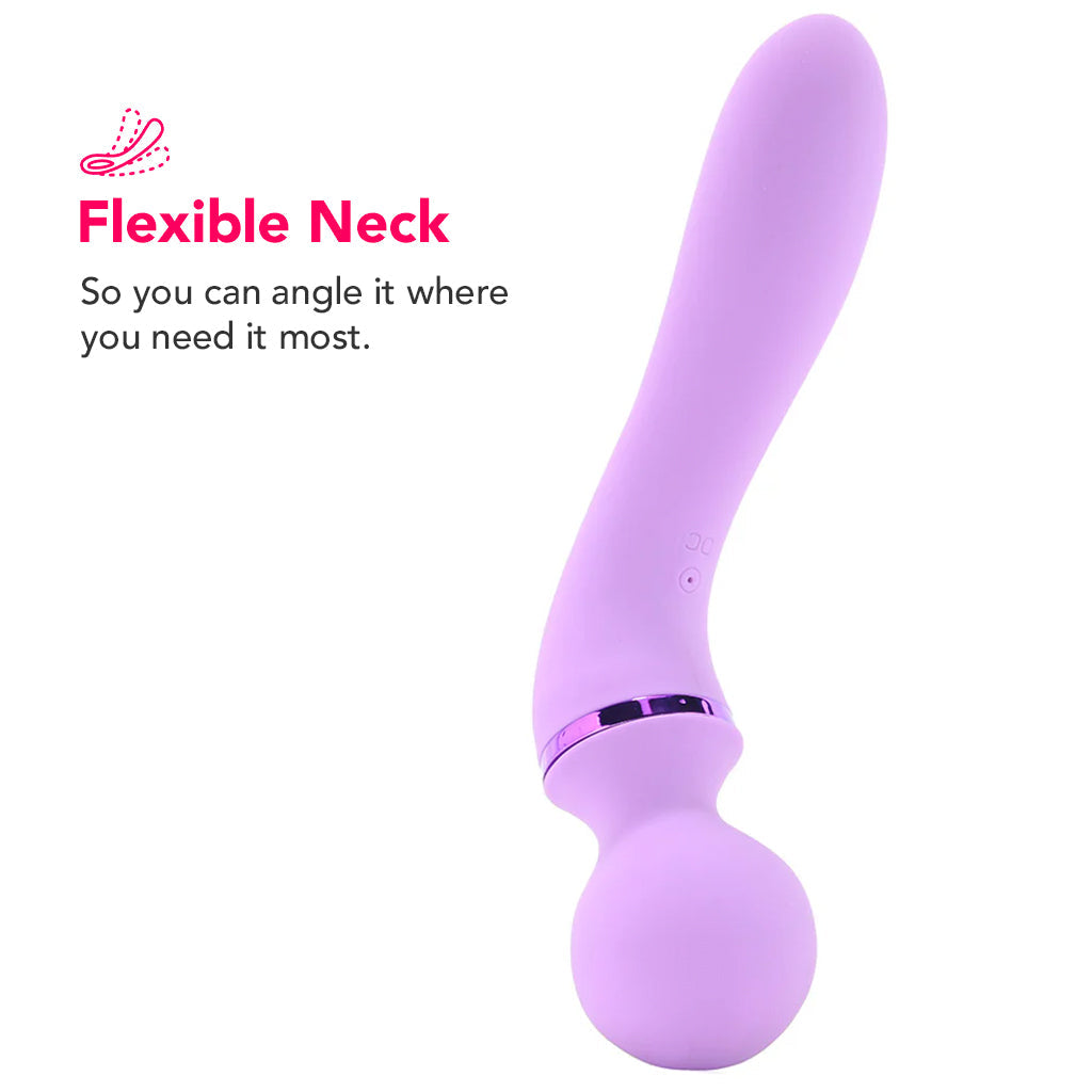 Fantasy For Her Duo Wand Massage-Her in Purple Vibrators > Wands