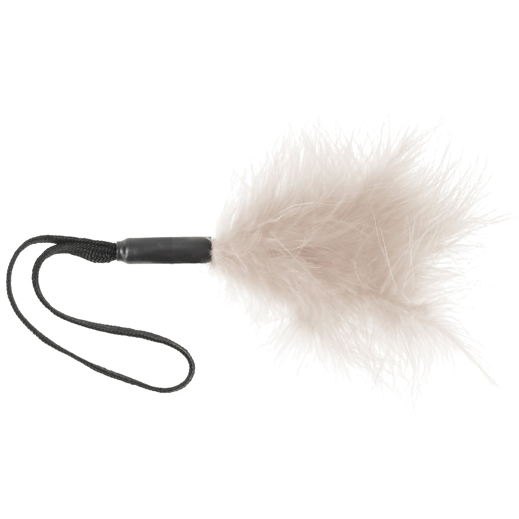 S&M Peaches 'n CreaMe Wrist Feather Ticker in Cream Sensual Love > Ticklers & Teasers