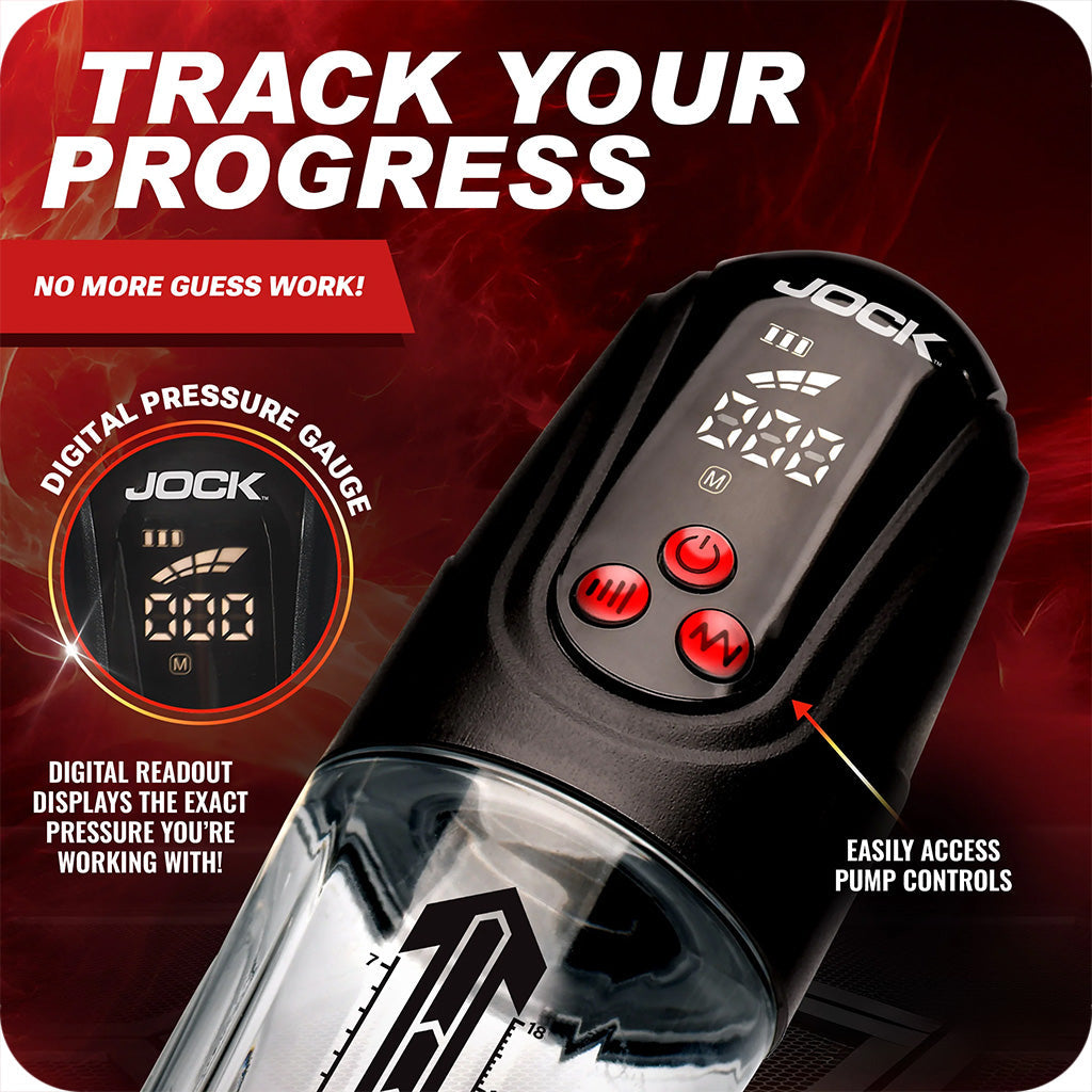 Jock Power Up Digital Automatic Penis Pump Male Enhancement > Penis Pumps