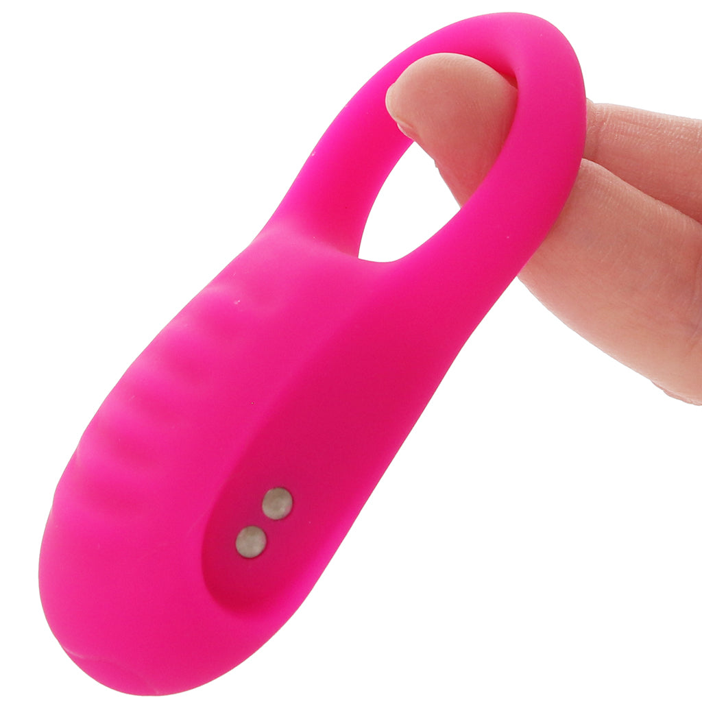 Basic Essentials Ridge Rider Vibrating Cock Ring