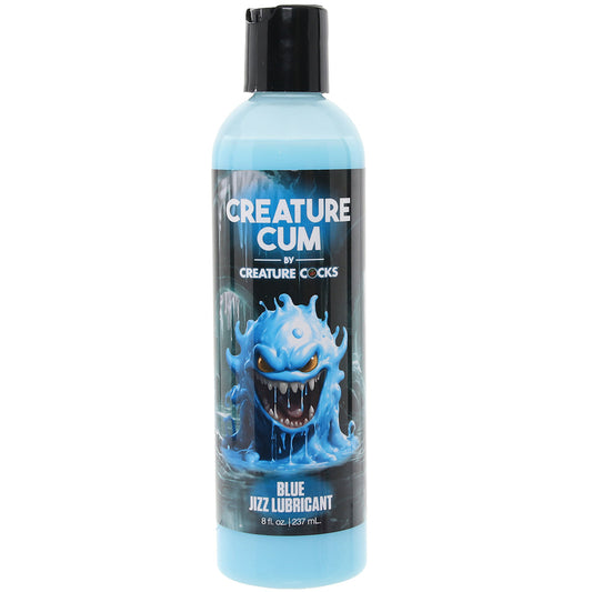 Creature Cum Water-Based Blue Lube in 8oz/237ml Shop by Brand > Creature Cocks