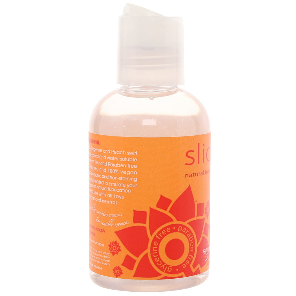 Swirl Flavored Lube 4.2oz/125ml in Tangerine Peach Lubes and Lotions > Flavored Sex Lubes