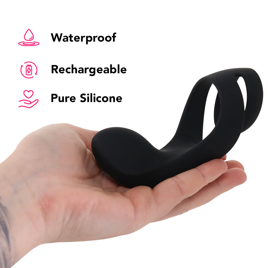 Benedict Double Ring Perineum Stimulator Cock Rings